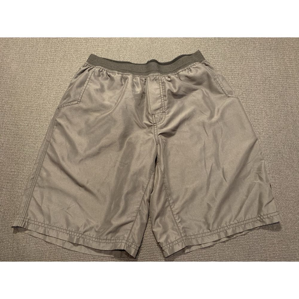 Prana Shorts Mens Large Gray 10" Inseam Lightweight Hiking Outdoors